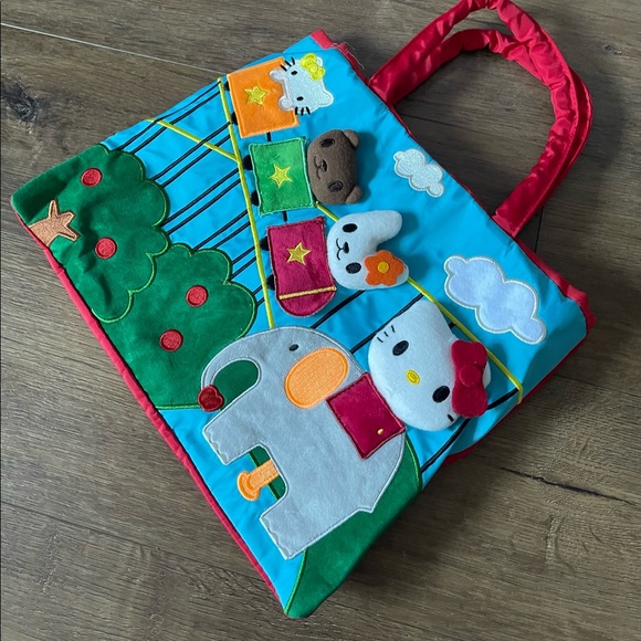 HELLO KITTY-NWOT 3D Character Multi-Material Tote - Picture 10 of 16